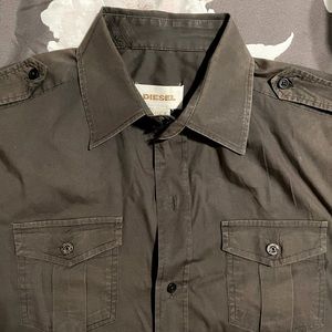 NWOT Mens Diesel brand short sleeve shirt